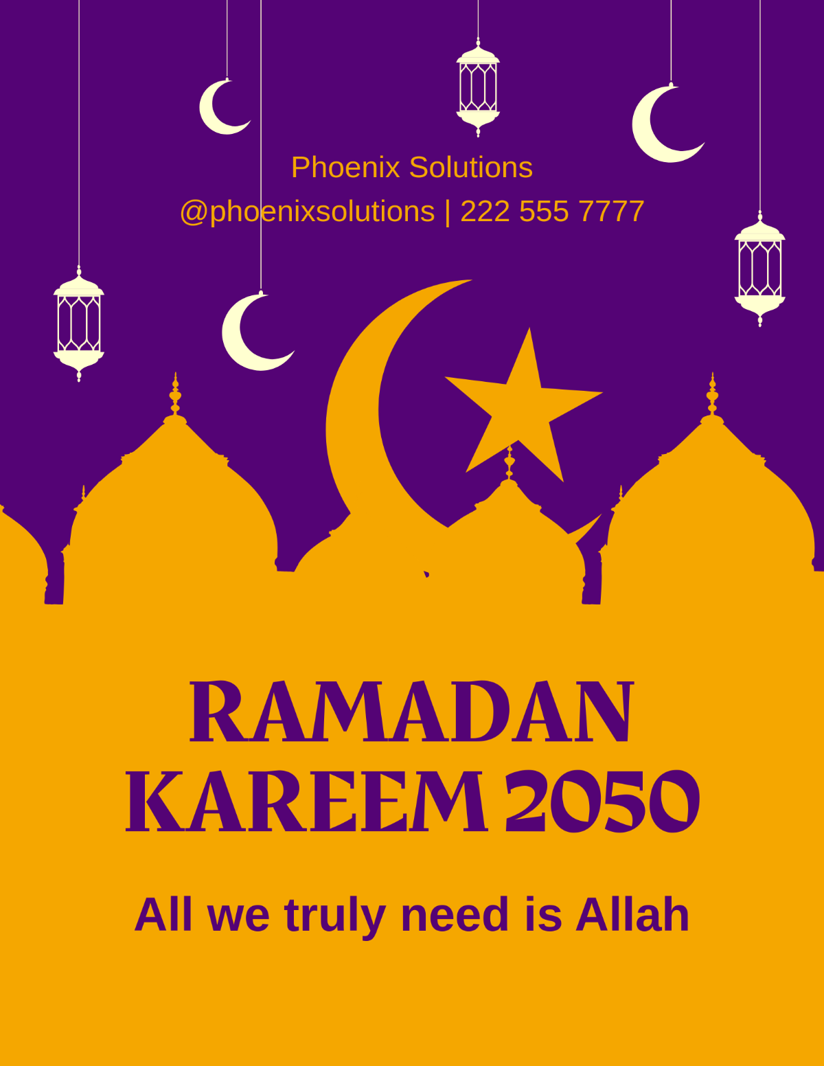 Ramadan Mockup Flyer