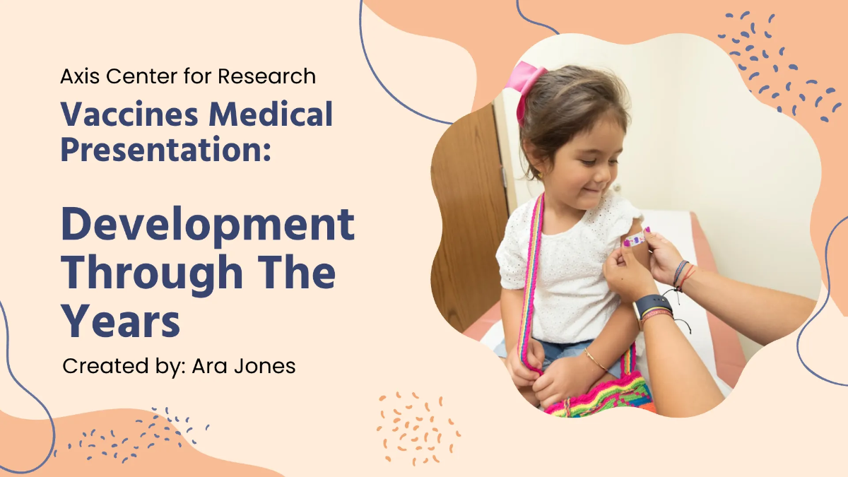 Free Vaccines Medical Presentation Template to Edit Online