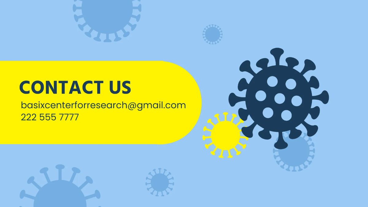 Free Covid-19 Medical Presentation Template to Edit Online