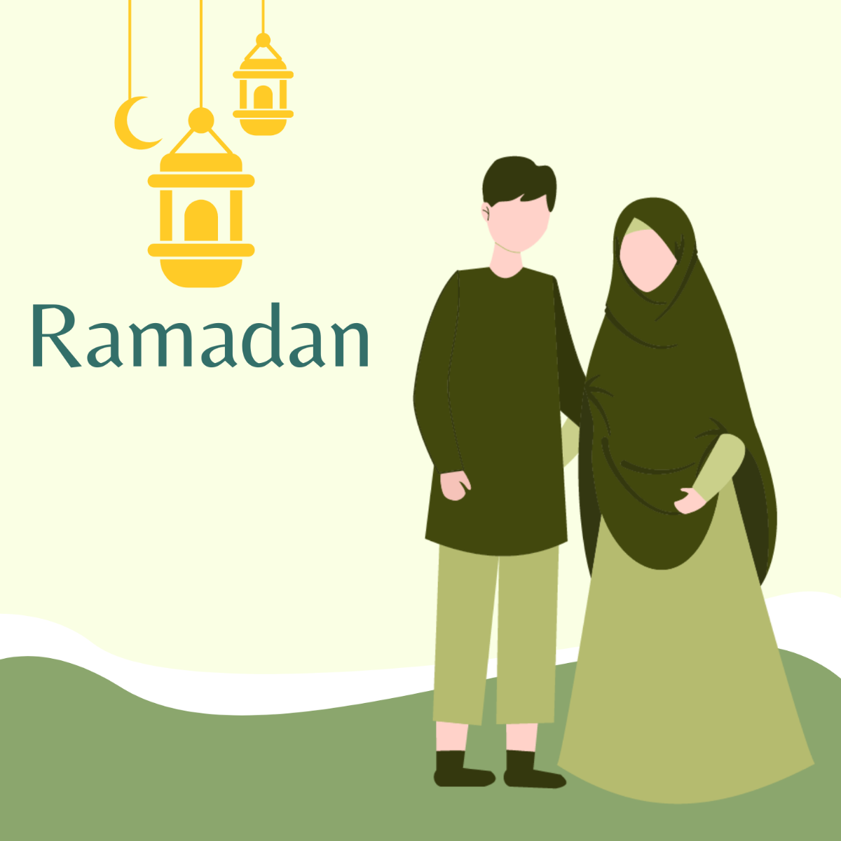 Ramadan Vector Art Template