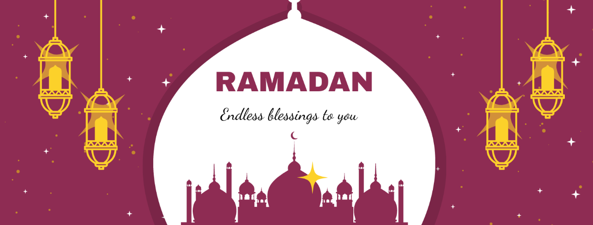 Free Ramadan Facebook Cover Banner