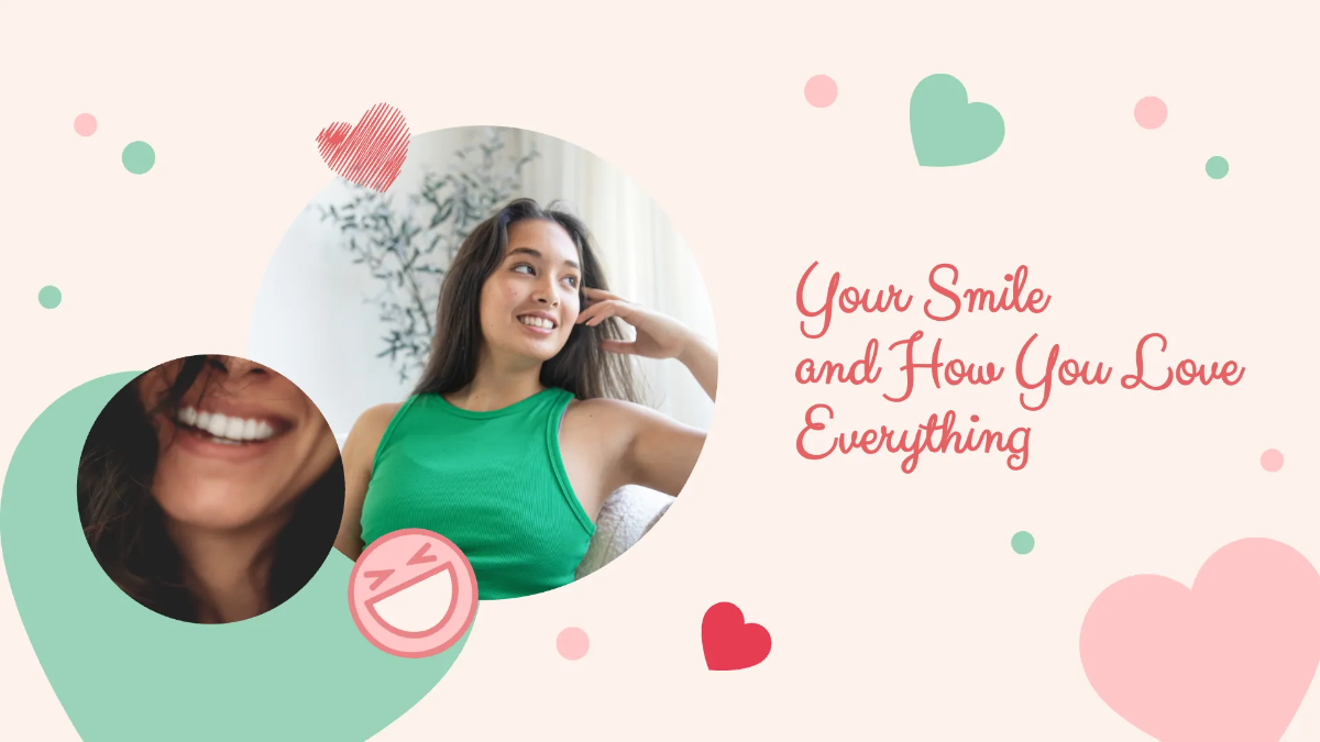 Free Simple Valentine's Day Presentation Template to Edit Online