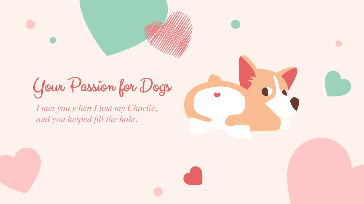 Free Simple Valentine's Day Presentation Template to Edit Online