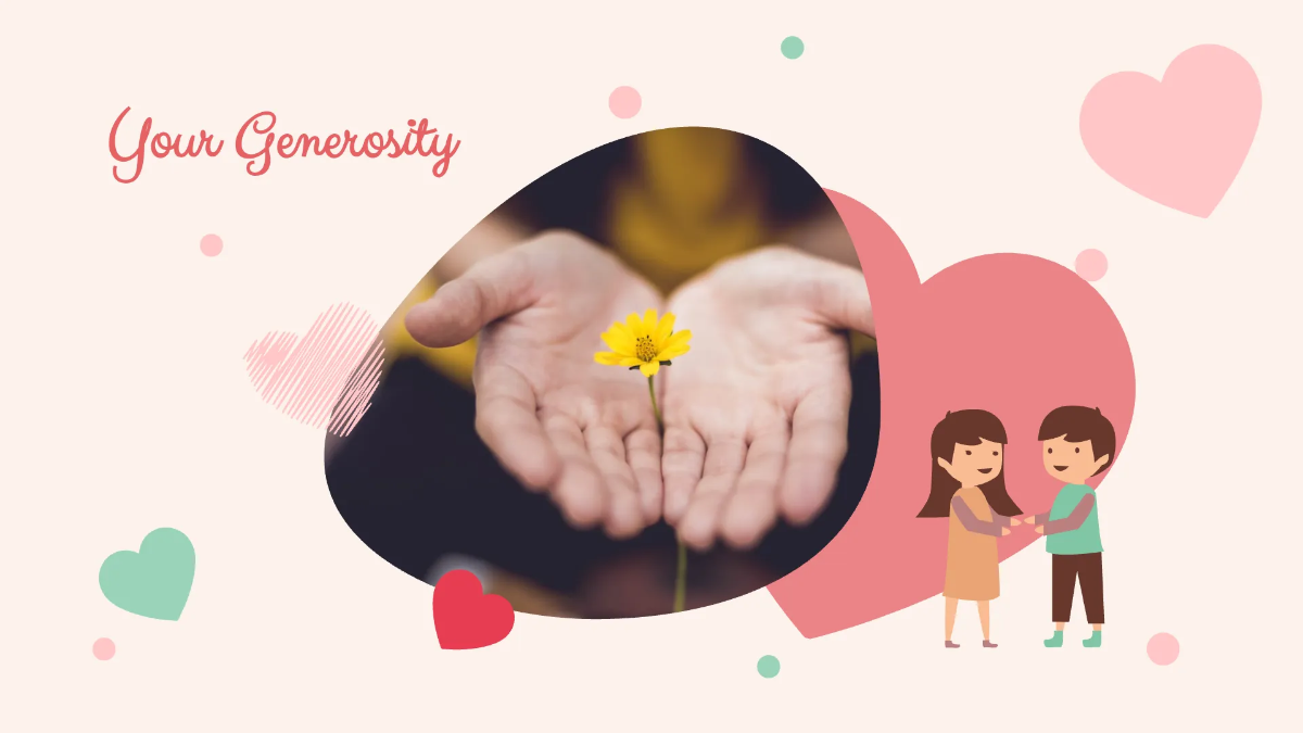 Free Simple Valentine's Day Presentation Template to Edit Online