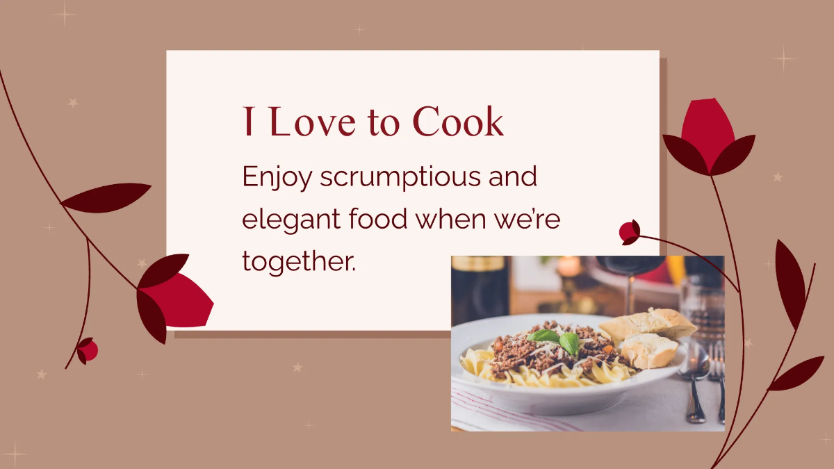 Free Elegant Valentine's Day Presentation Template to Edit Online