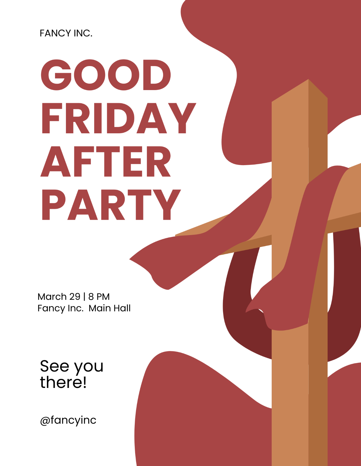 Party Good Friday Flyer Template - Edit Online & Download