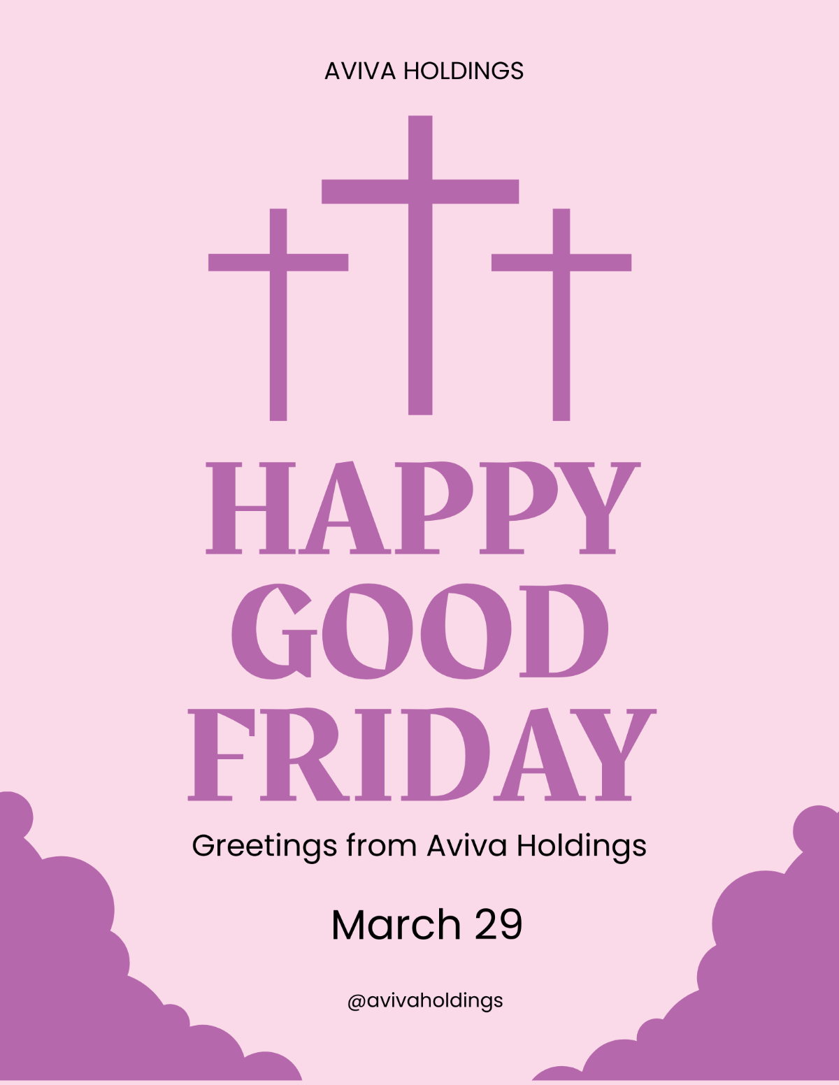 Happy Good Friday Flyer Template - Edit Online & Download