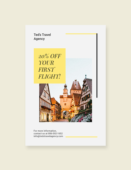 Free Travel & Tourism Tumblr Post Template to Edit Online