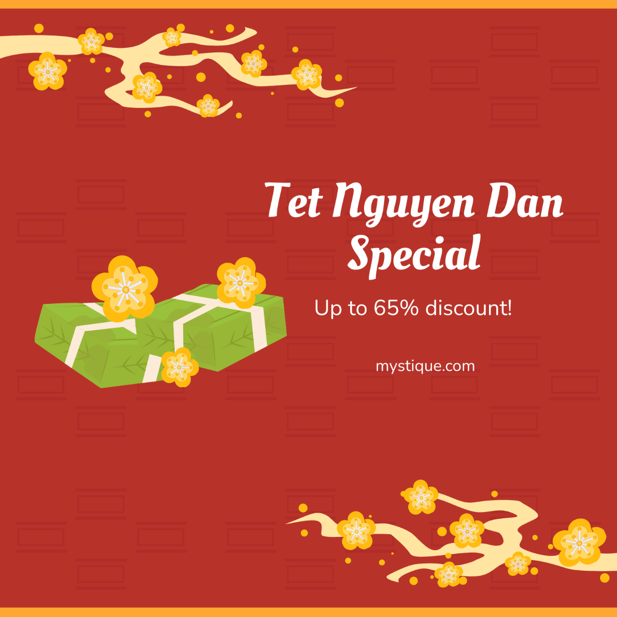 Tet Flyer Vector Template - Edit Online & Download