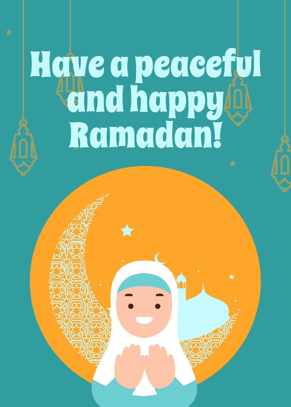 Ramadan Greeting Template