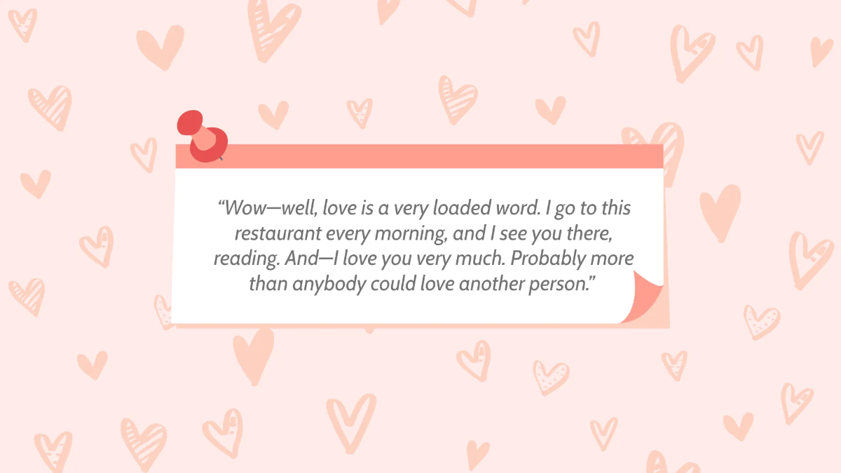 Free Valentine's Day Date Love Presentation Template to Edit Online