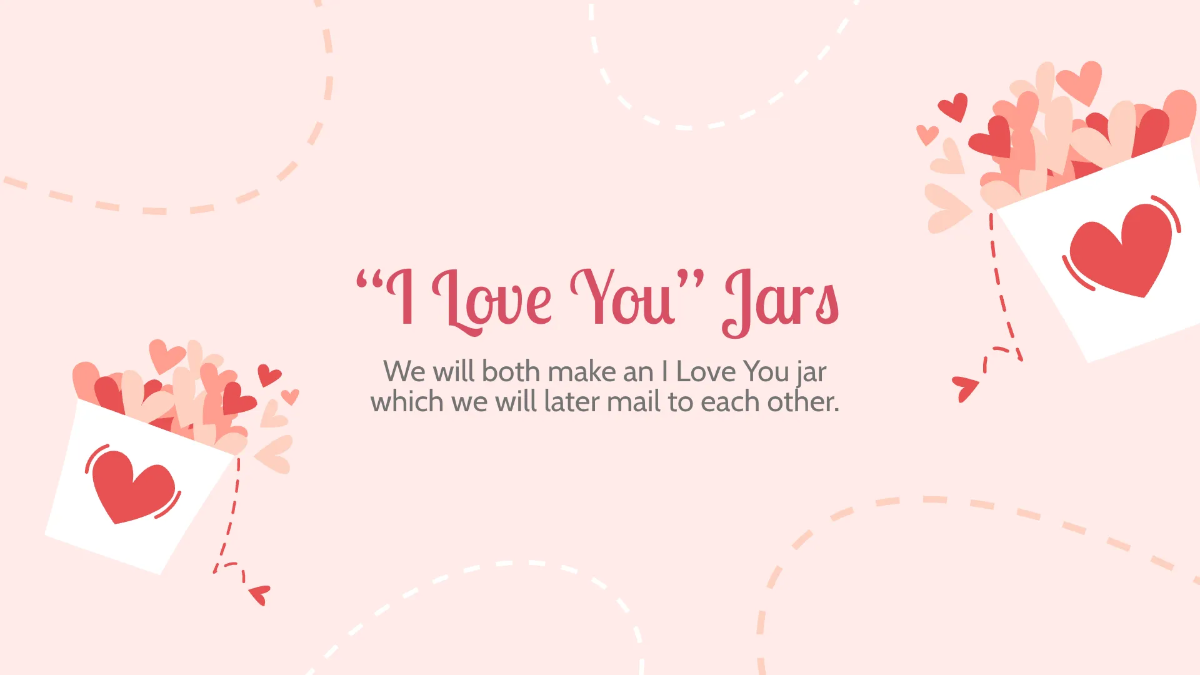Free Valentine's Day Date Love Presentation Template to Edit Online