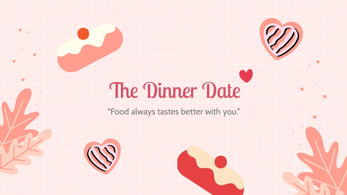 Free Valentine's Day Date Love Presentation Template to Edit Online