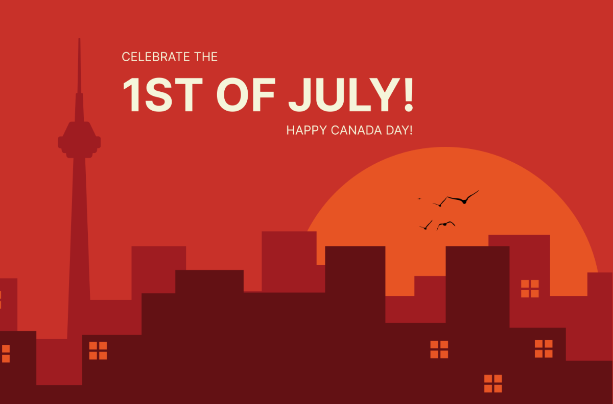 Canada Day Website Banner Template