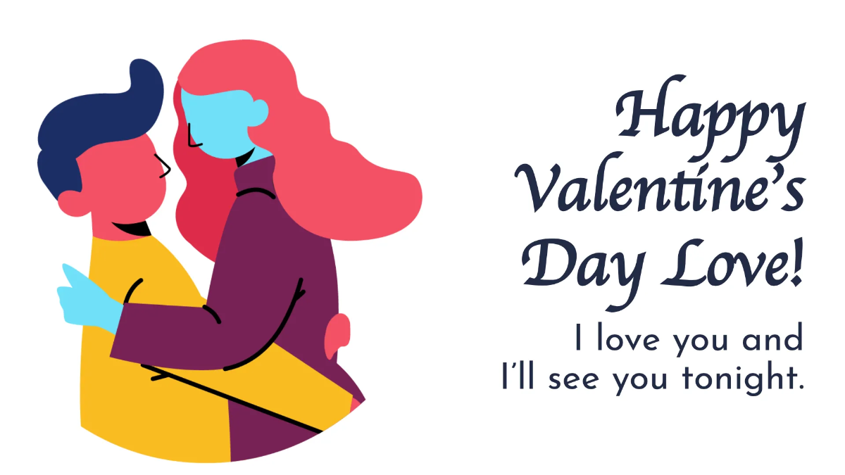 Free Valentine's Day Greeting Card Presentation Template to Edit Online