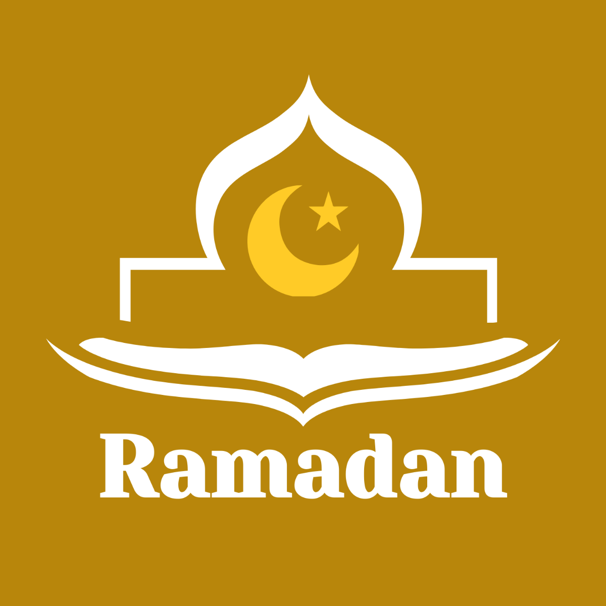 Ramadan Logo Vector Template