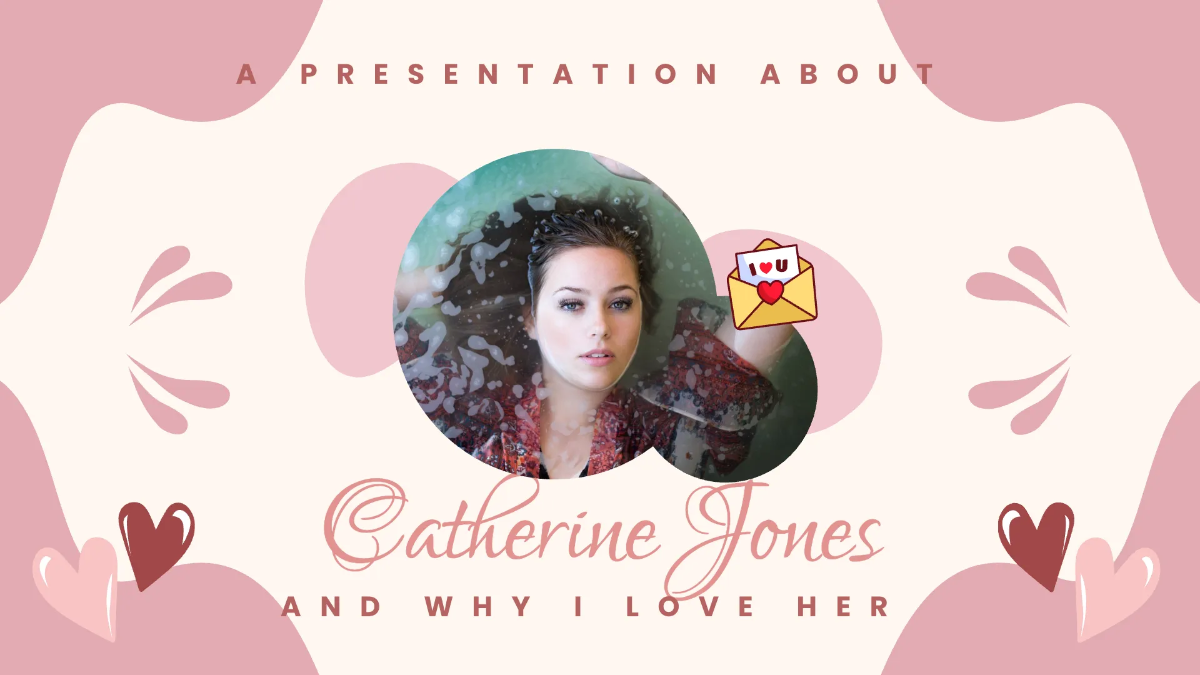 Free Valentine's Day Presentation Template to Edit Online