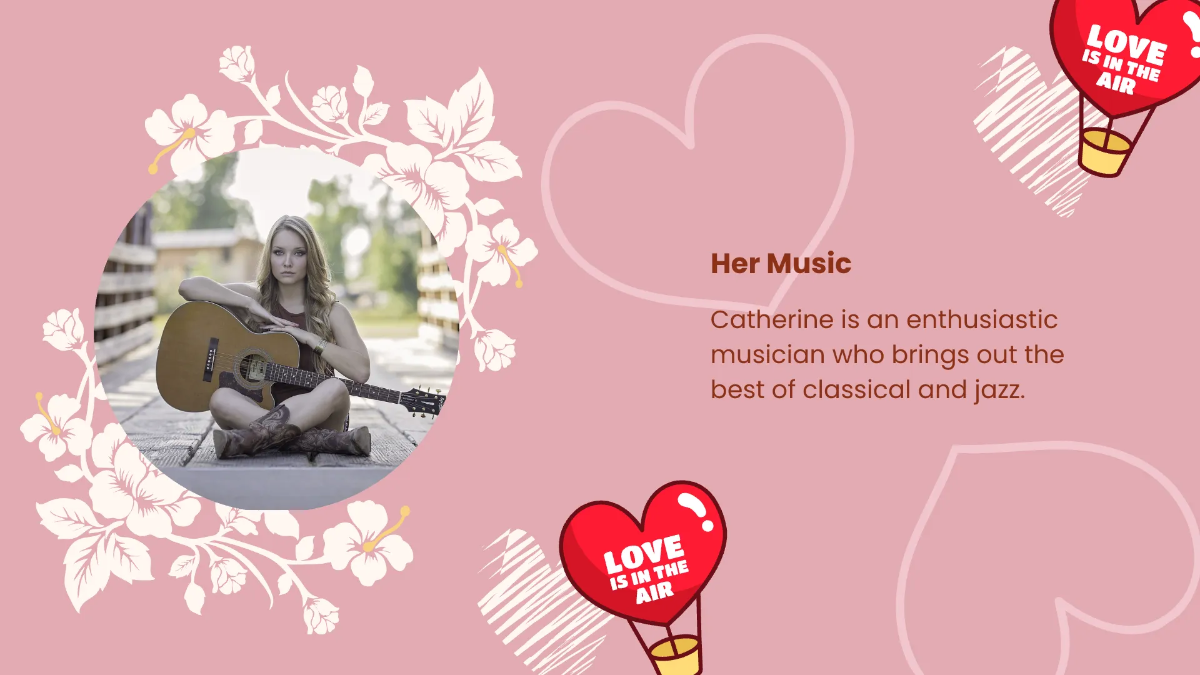 Free Valentine's Day Presentation Template to Edit Online