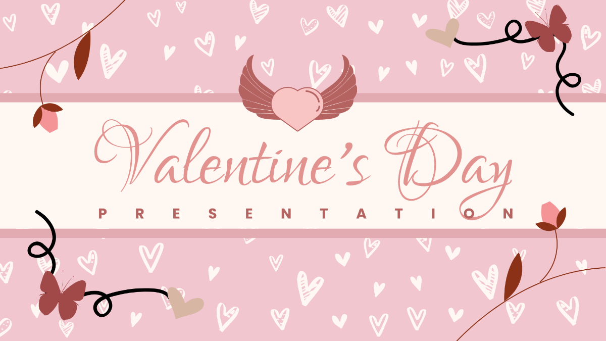 Valentine's Day Presentation Template