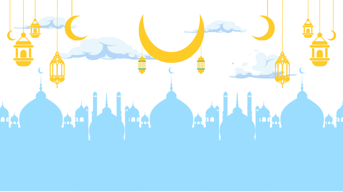 Ramadan Aesthetic Background Template