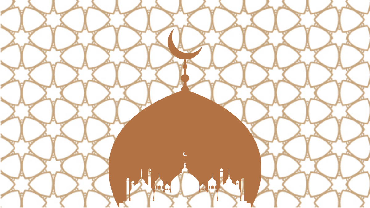 Free Ramadan Pattern Background Template