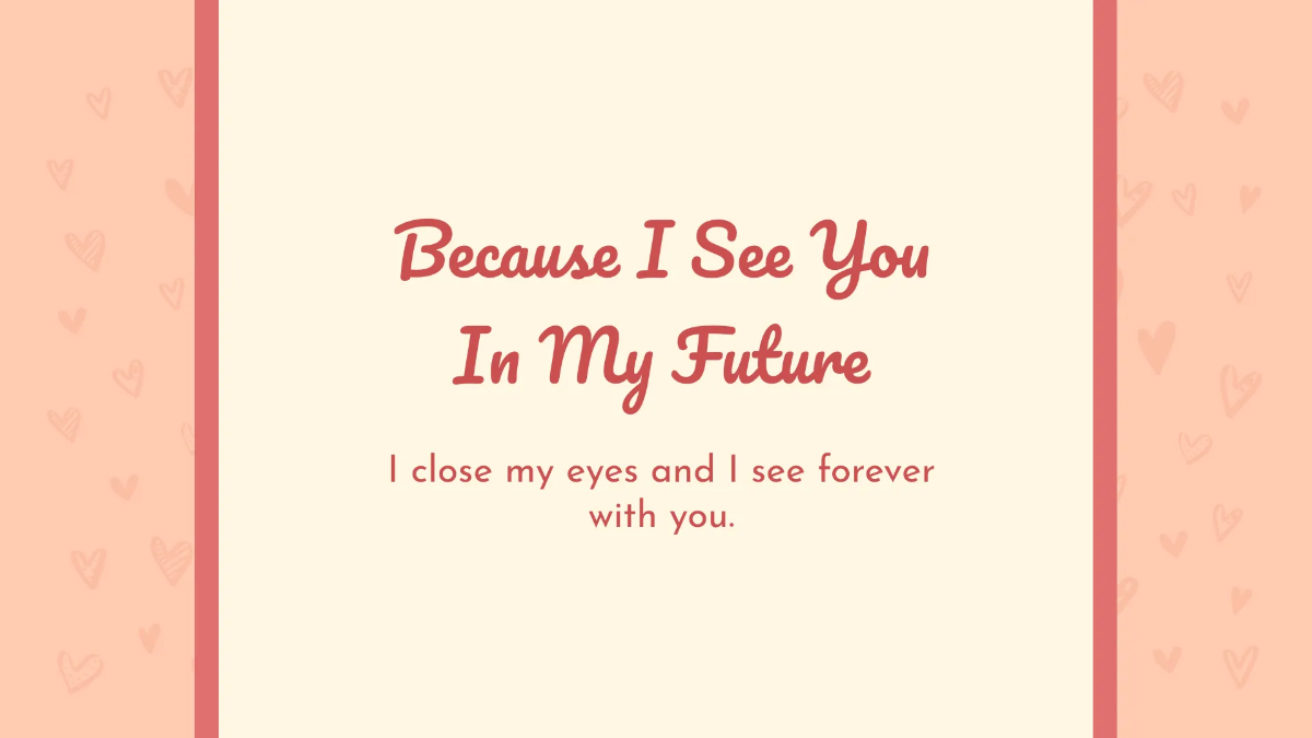 Free Happy Valentine's Day Presentation Template to Edit Online