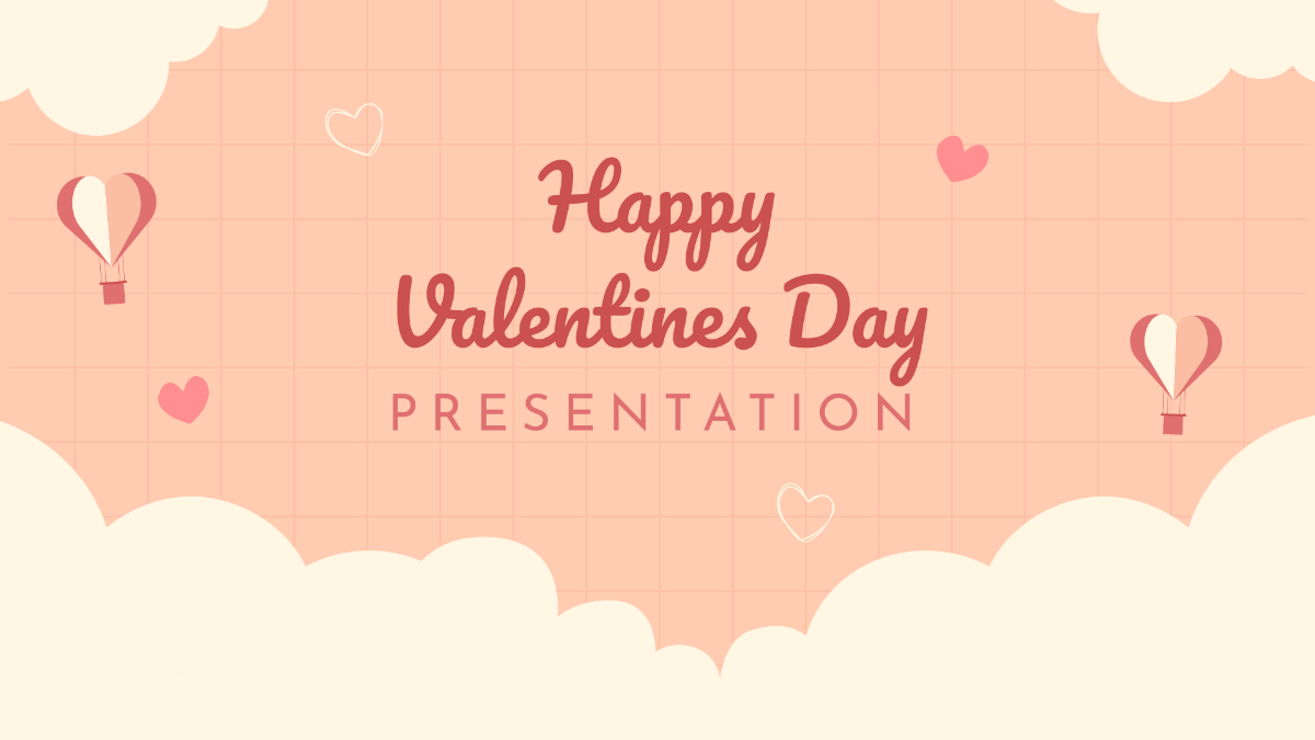 Happy Valentine's Day Presentation Template