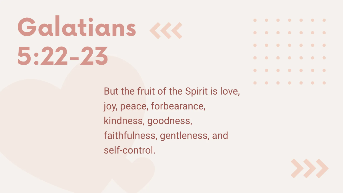 Free Christian Valentine Presentation Template to Edit Online