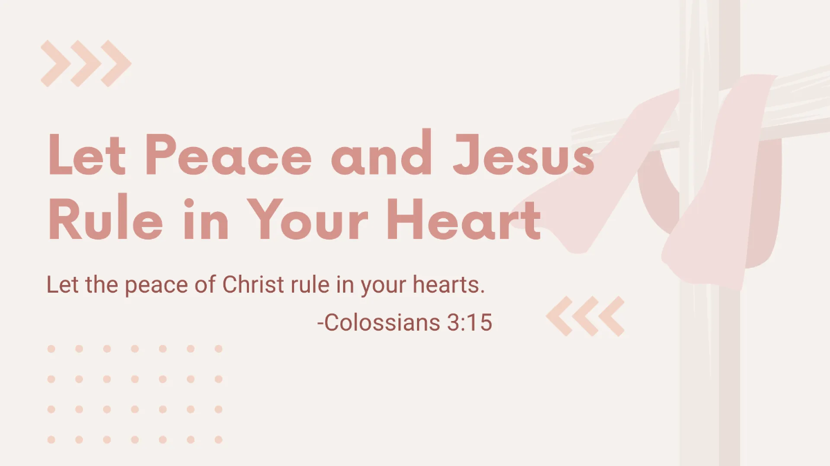 Free Christian Valentine Presentation Template to Edit Online