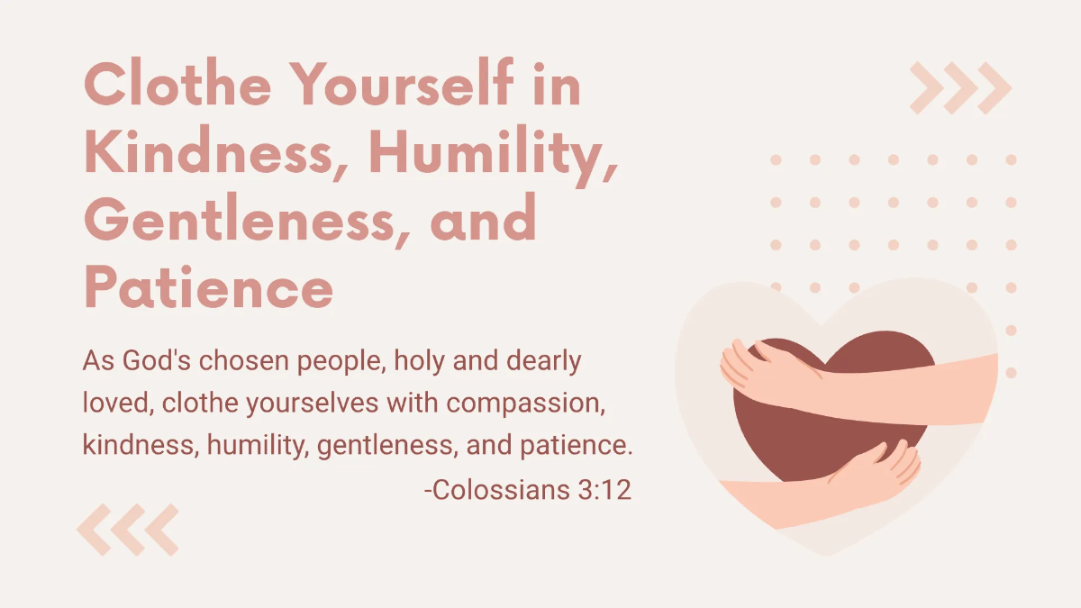 Free Christian Valentine Presentation Template to Edit Online