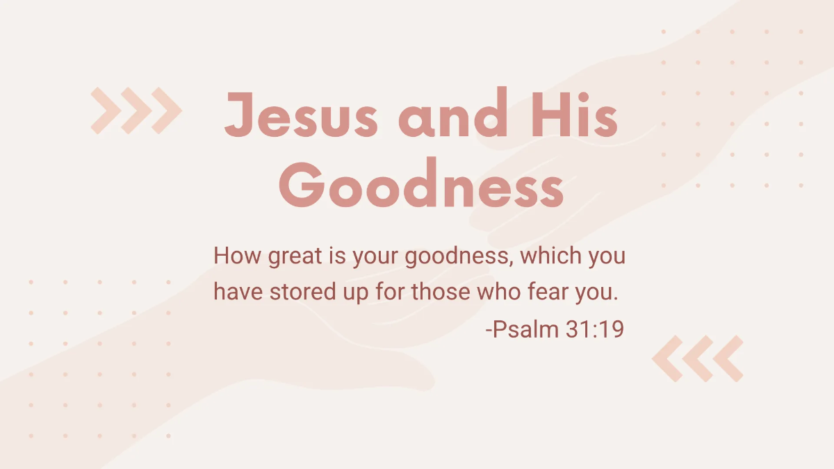 Free Christian Valentine Presentation Template to Edit Online