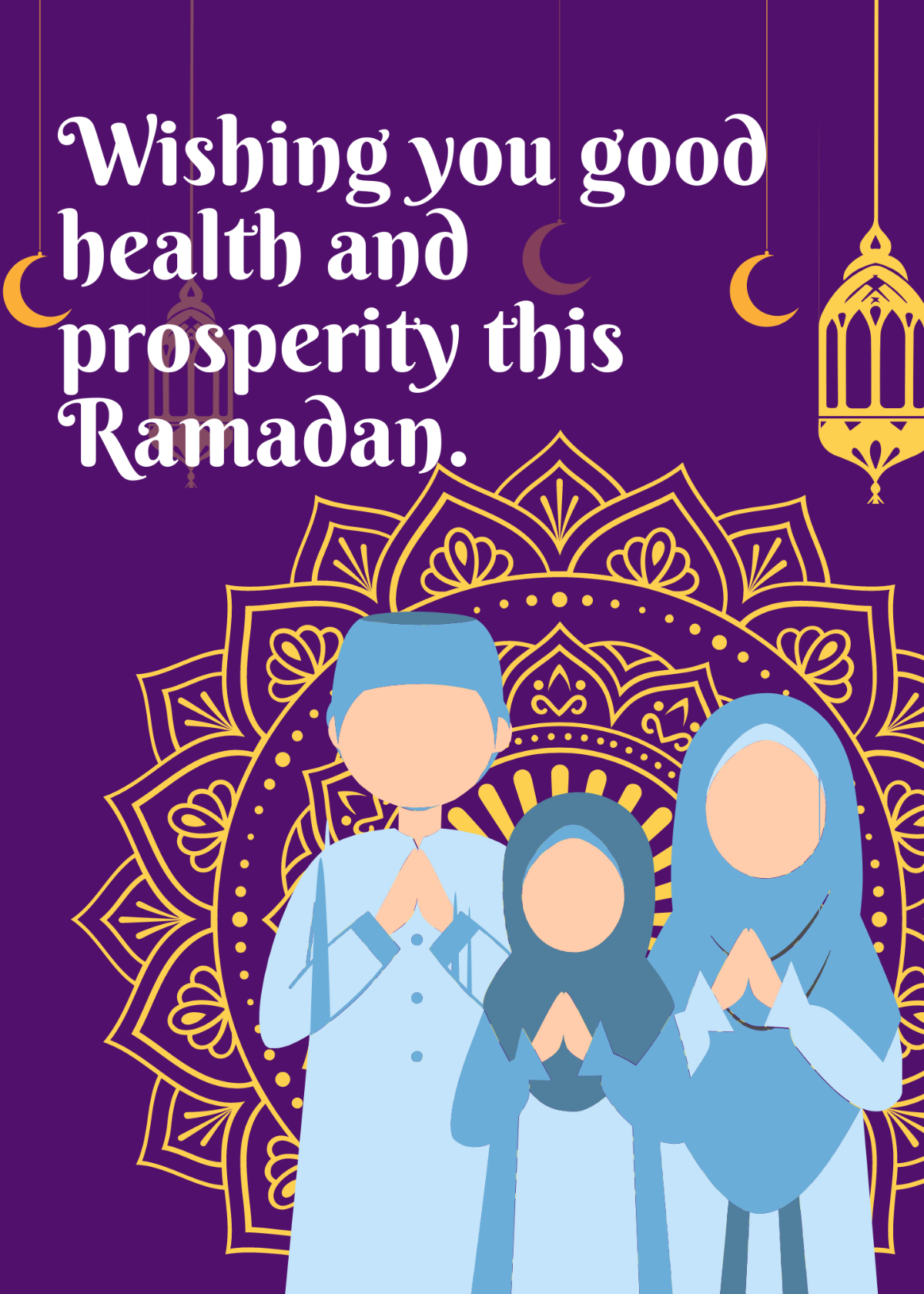 Ramadan Wishes Template