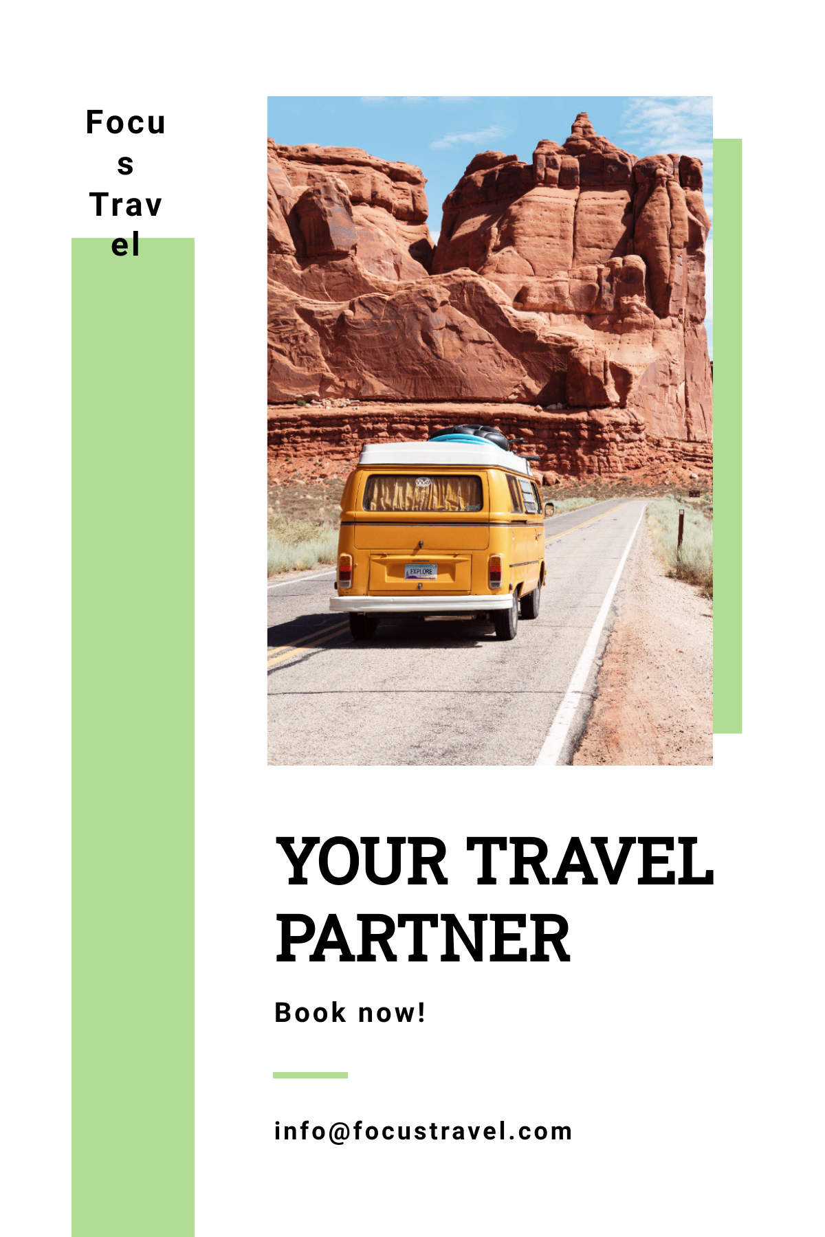 Travel Agency Pinterest Pin Template