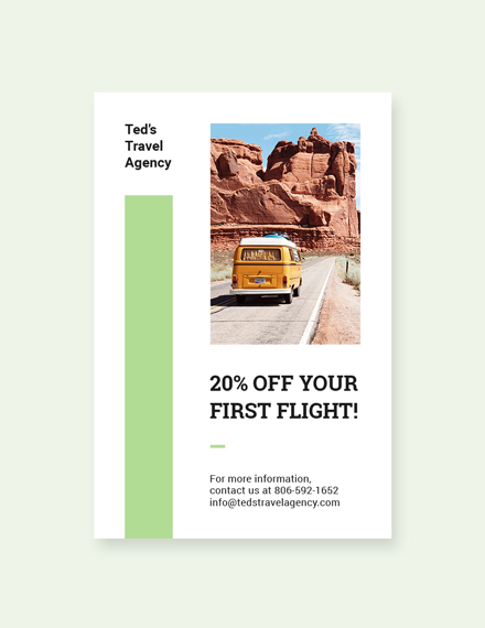 Free Travel Agency Tumblr Post Template to Edit Online