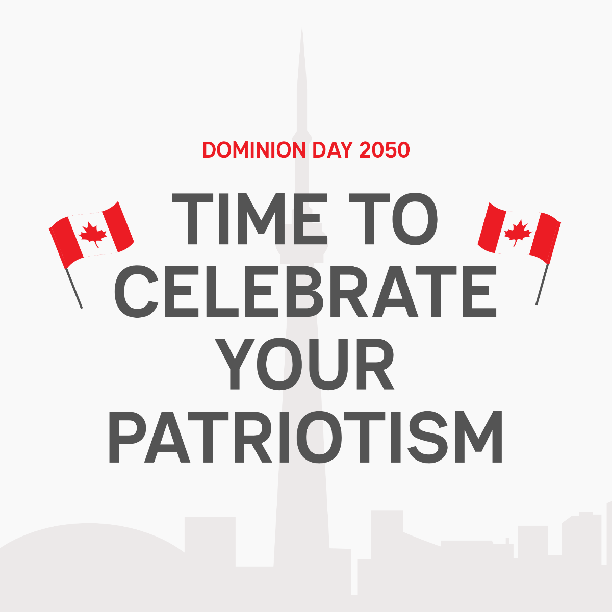 Canada Day FB Post Template