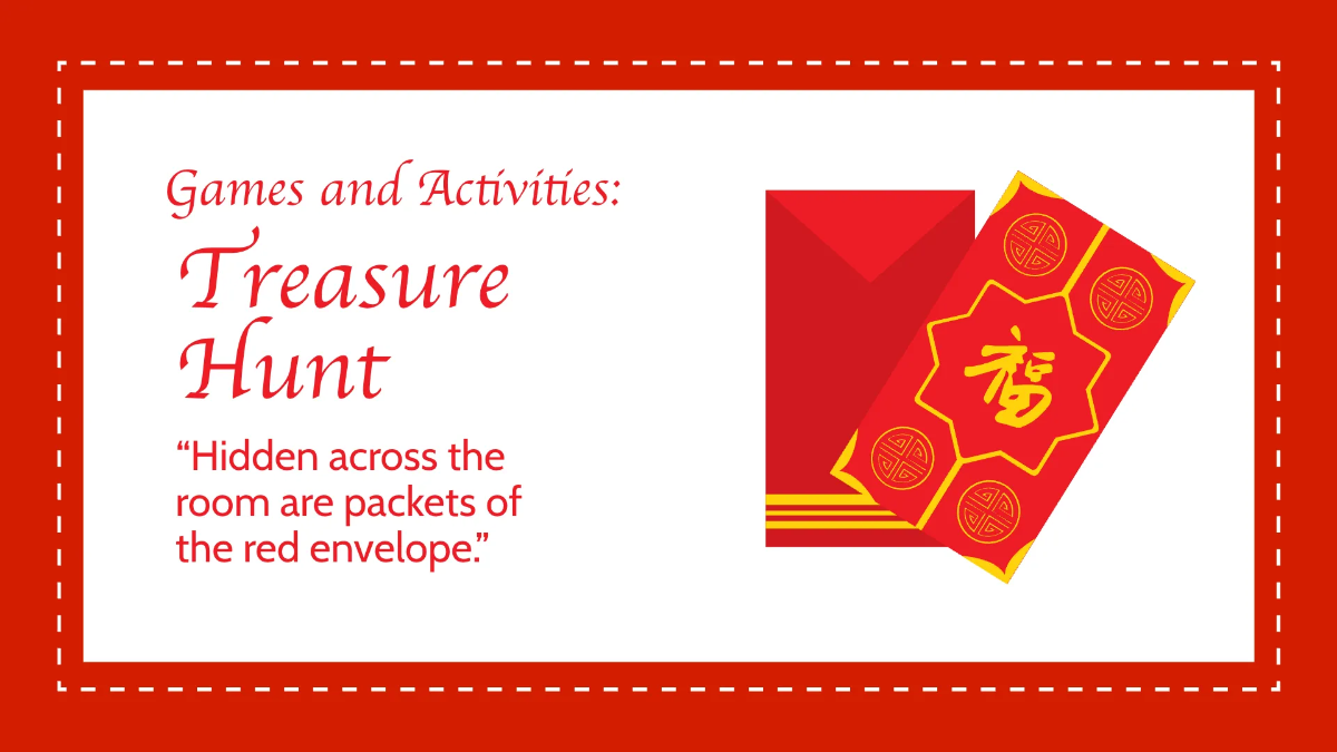 Free Simple Chinese New Year Presentation Template to Edit Online