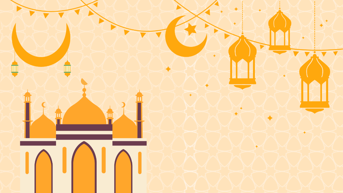 Free Ramadan Wallpaper Background Template