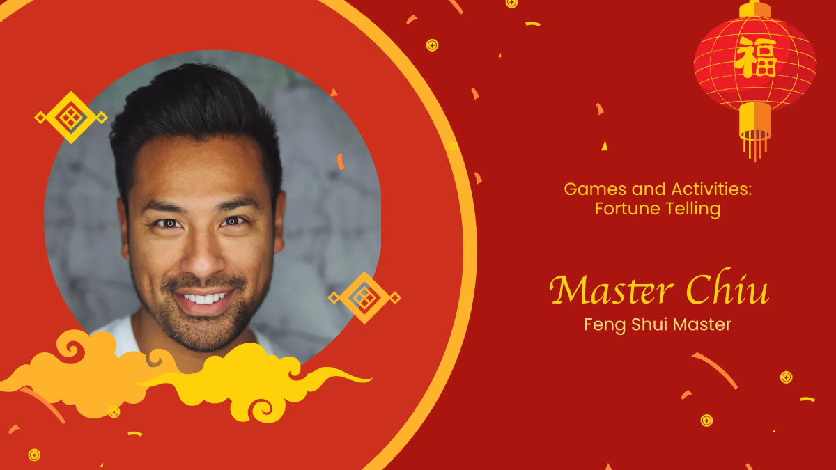 Free Chinese New Year Design Presentation Template to Edit Online