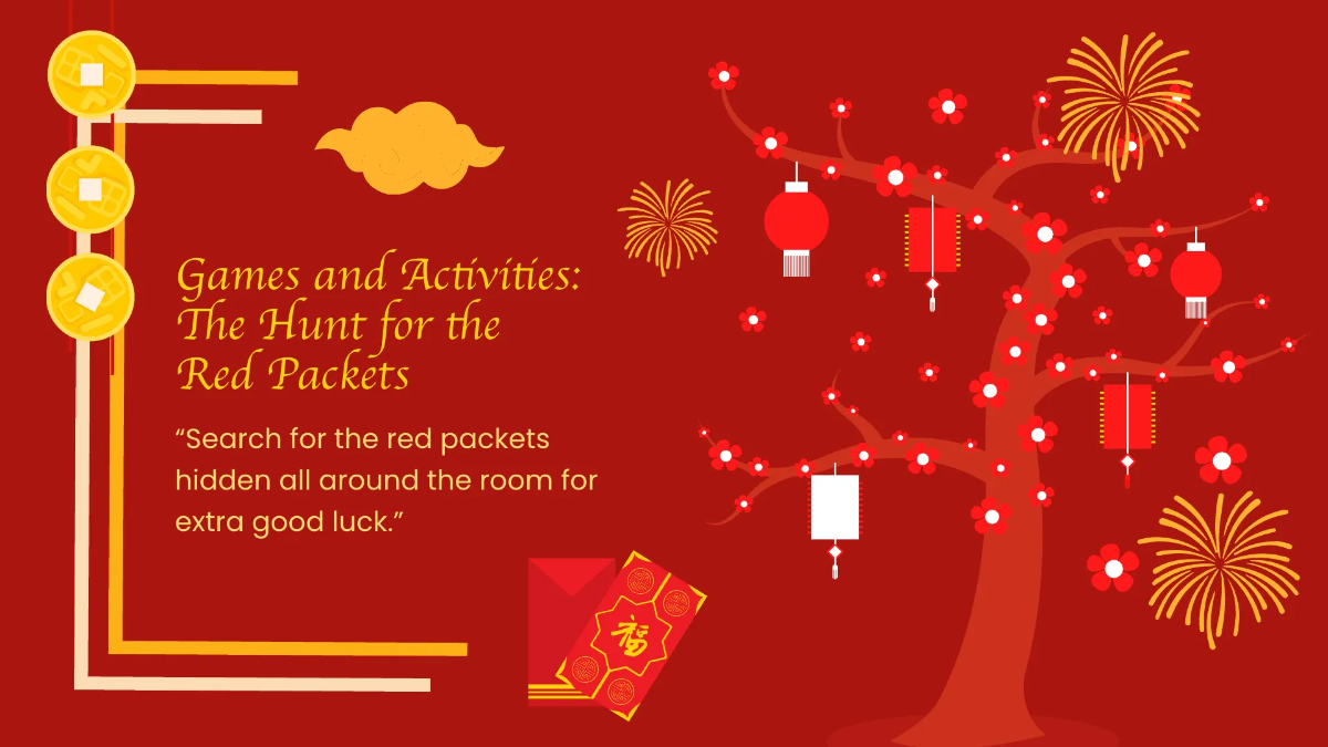 Free Chinese New Year Design Presentation Template to Edit Online