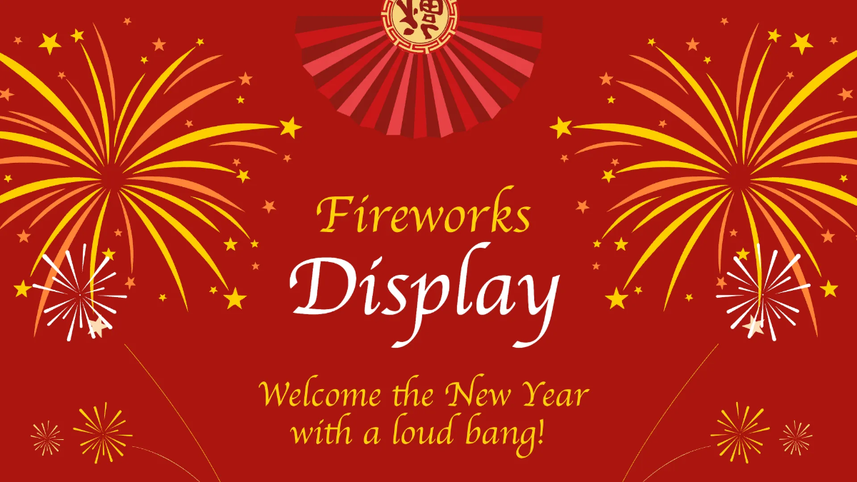 Free Chinese New Year Design Presentation Template to Edit Online