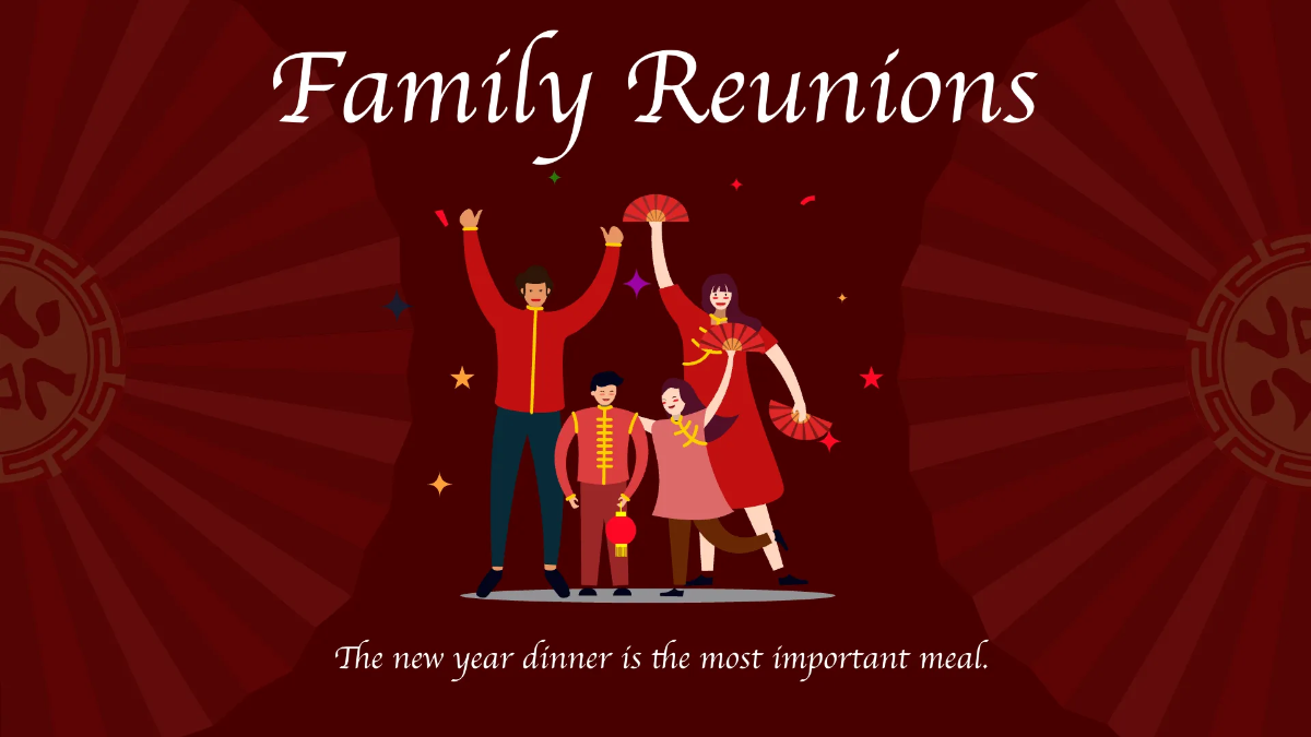 Free Modern Chinese New Year Presentation Template to Edit Online