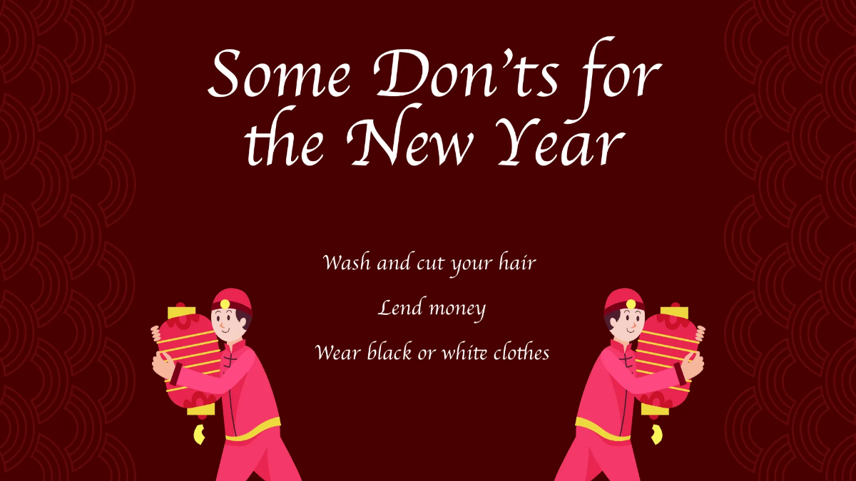 Free Modern Chinese New Year Presentation Template to Edit Online