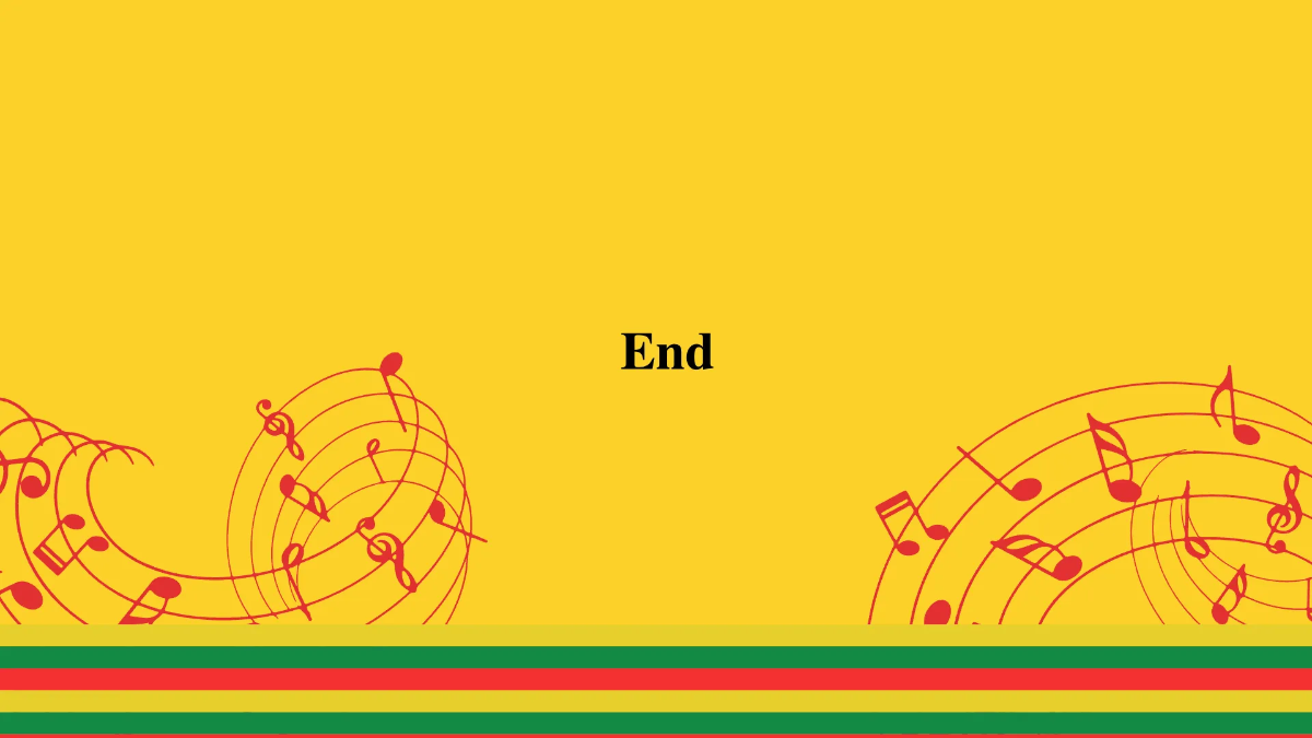 Free Jamaican Music Festival Presentation Template to Edit Online
