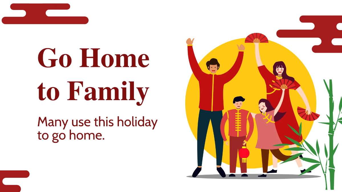 Free Creative Chinese New Year Presentation Template to Edit Online