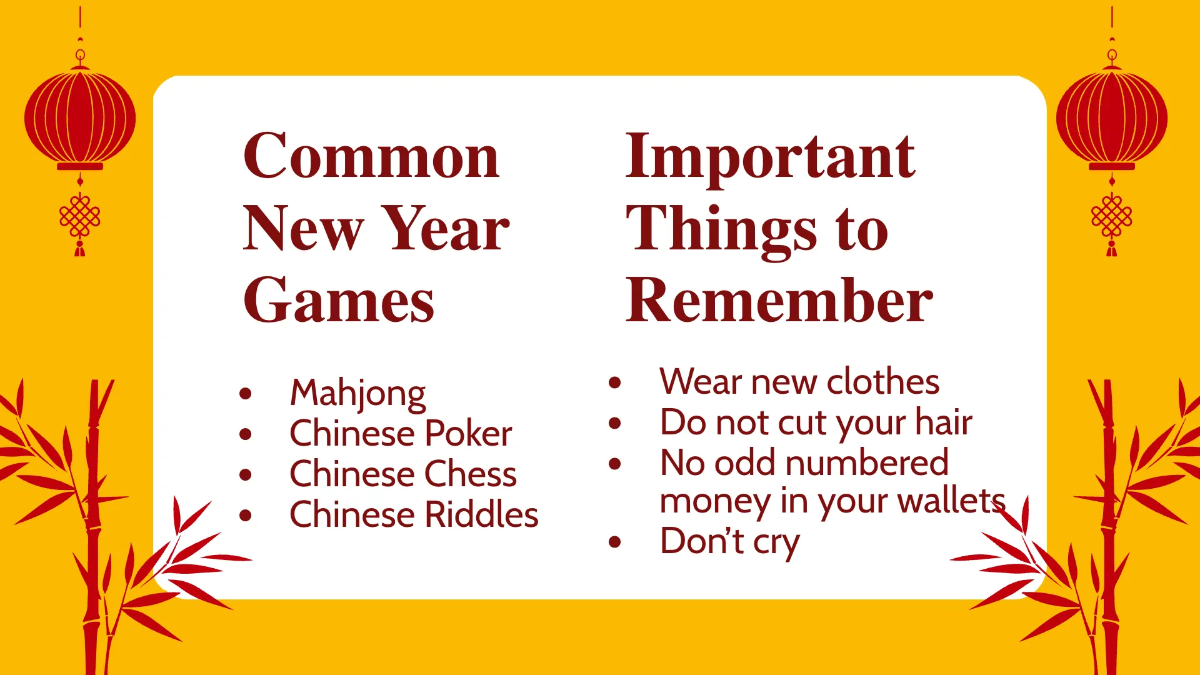 Free Creative Chinese New Year Presentation Template to Edit Online