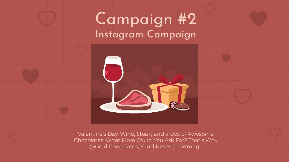 Free Valentine's Day Campaign Presentation Template to Edit Online