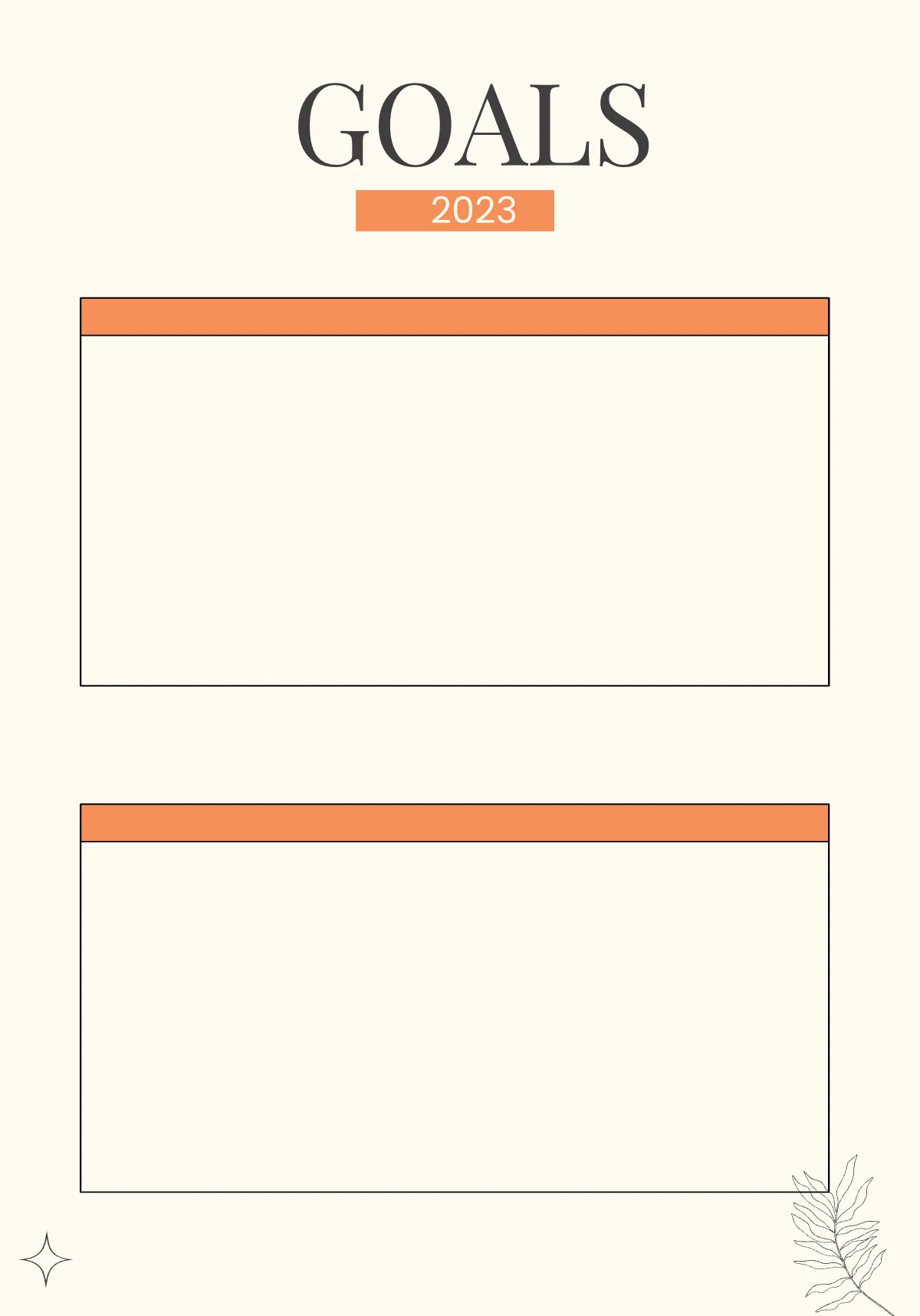 Free 2023 Year Planner Template to Edit Online