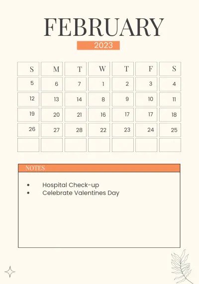 Free 2023 Year Planner Template to Edit Online