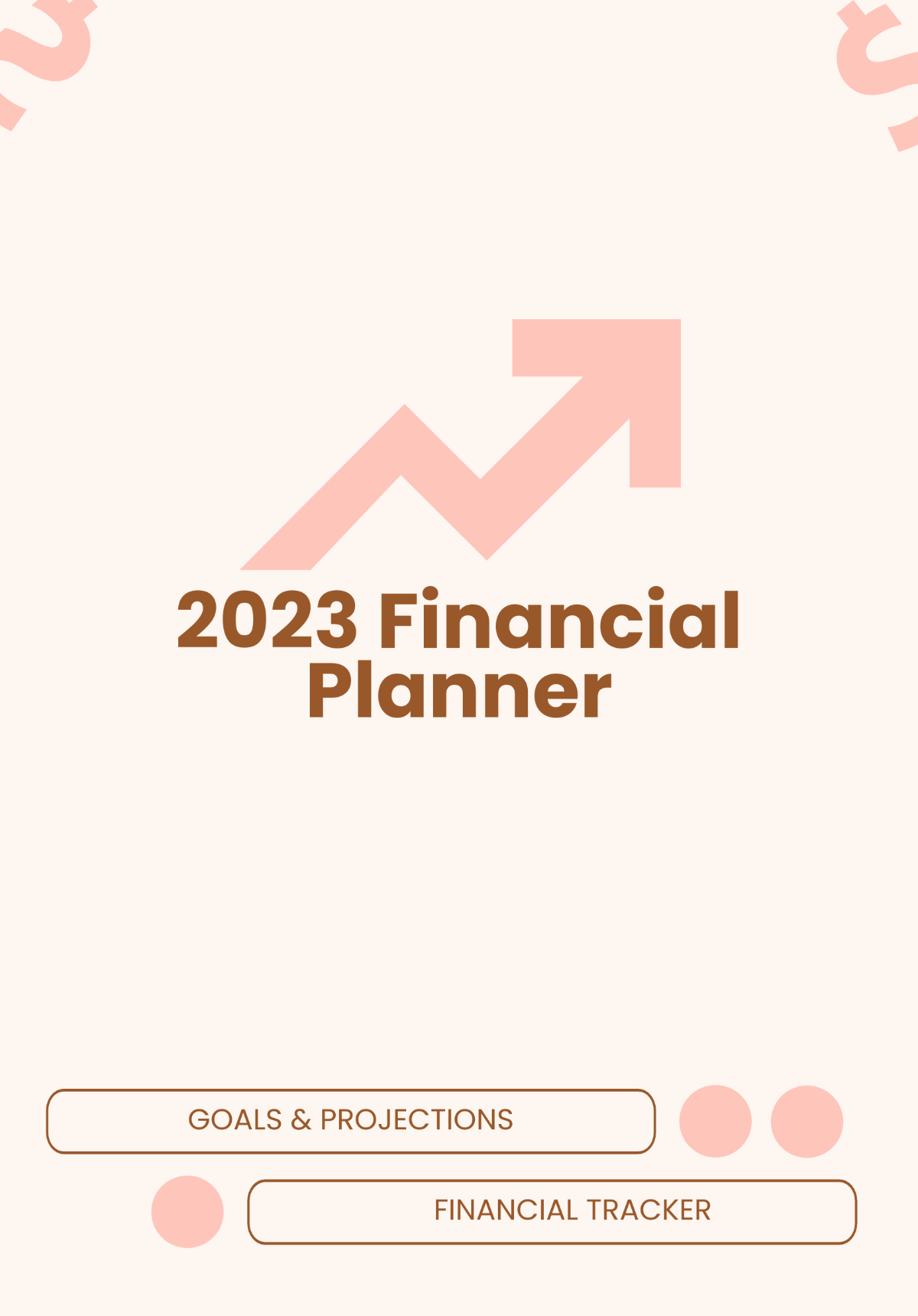 2023 Financial Planner Template
