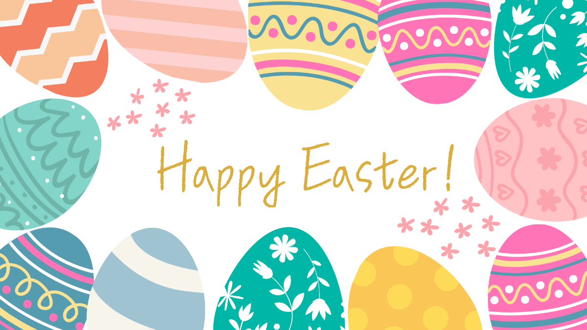 Easter High resolution Background Template